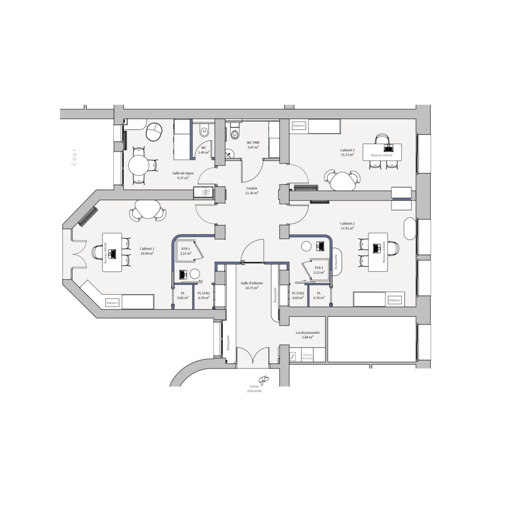 Maestra Architecture - Cabinet médical 75016